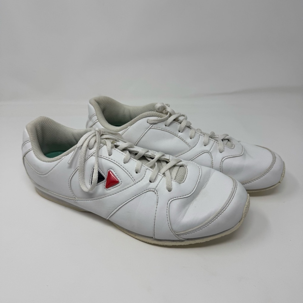 Kaepa Cheerleading Shoes Sneakers with Red and Black Logo Size 10